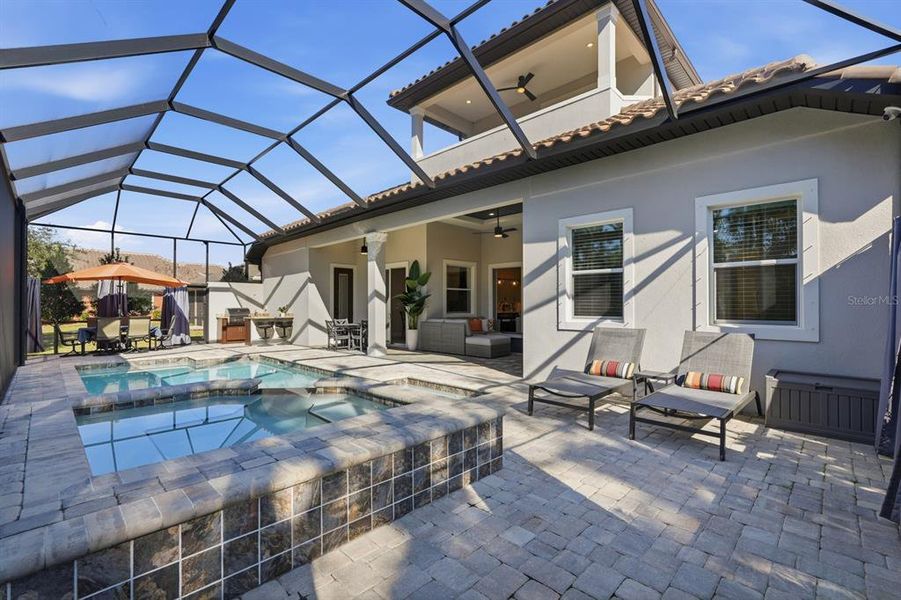 Exterior details and patio area of a home in , Palm Coast (Image 38).