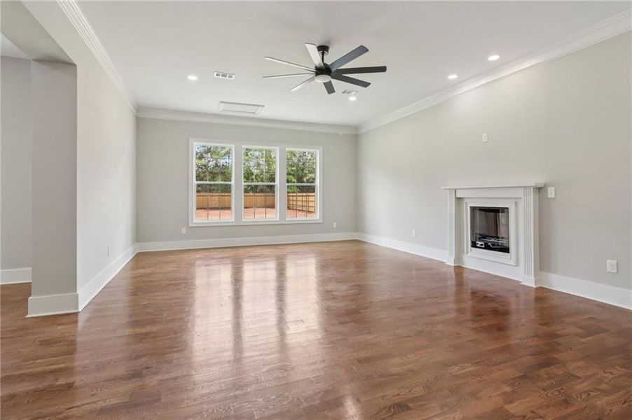 Spacious, unfurnished interior of a new home in , Lilburn (Image 52).