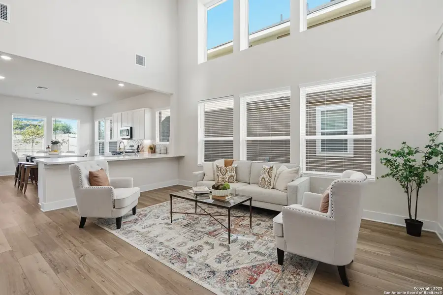 Furnished interior view inside a new home in Hunters Ranch, San Antonio (Image 8).
