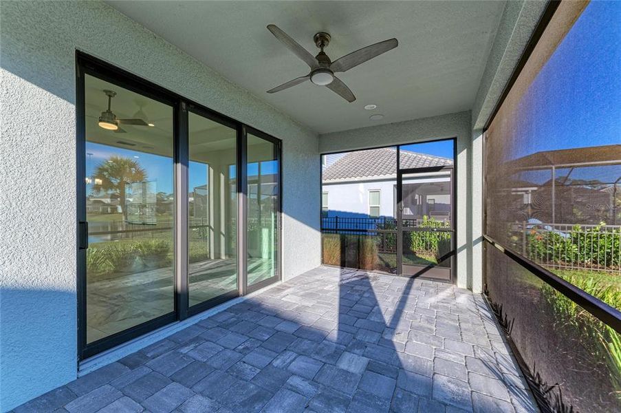 Exterior details and patio area of a home in , Sarasota (Image 28).