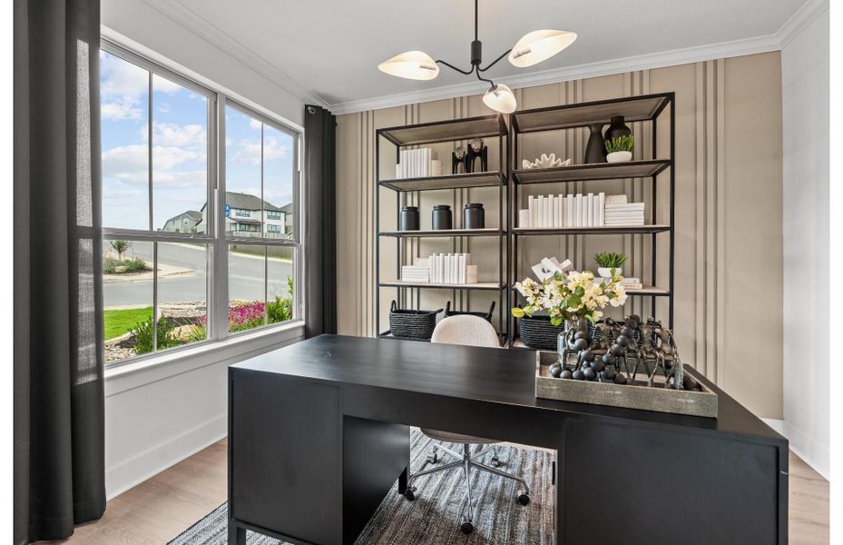 Representative furnished interior of a home built from the Puma by Pulte Homes in Nopal Valley, San Antonio (Image 19).