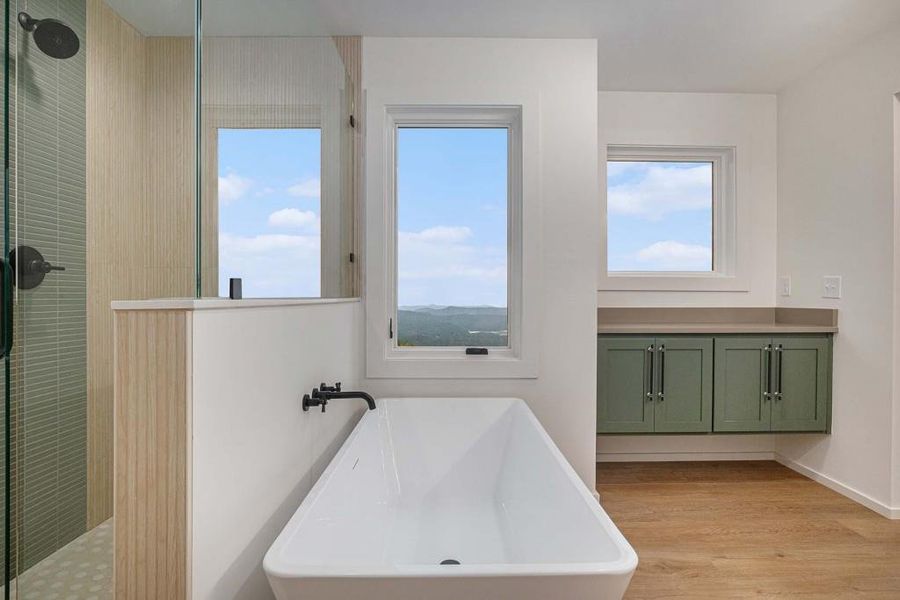 Furnished interior view inside a new home in , Clayton (Image 26).