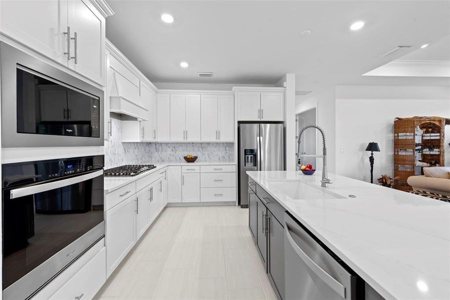 Furnished interior view inside a new home in , Punta Gorda (Image 16).