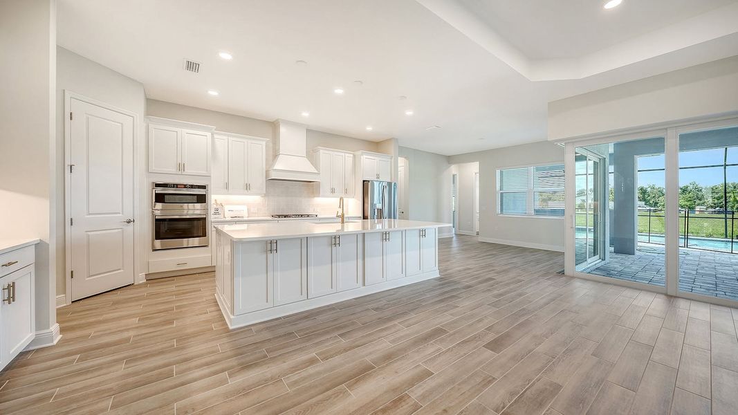 Furnished interior view inside a new home in Canoe Creek Real Estate and Homes for Sale in Parrish, FL - Neal Communities, Parrish (Image 10).
