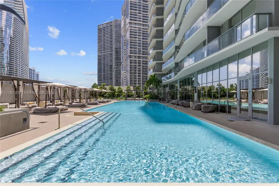 Condo located in Miami, FL showcasing its design and architecture (Image 3). Condo located in Miami, FL showcasing its design and architecture (Image 3).