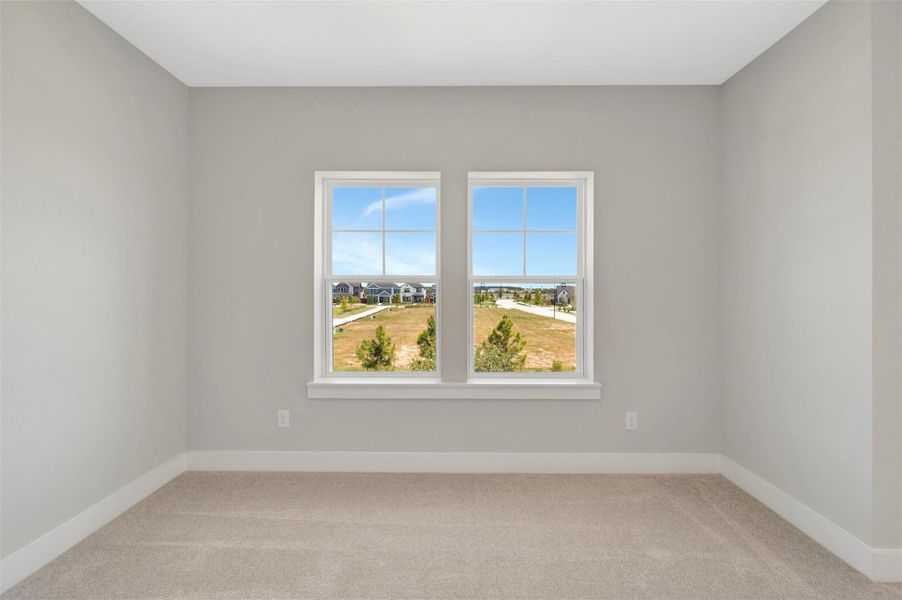 Spacious, unfurnished interior of a new home in Elyson - Grove Row Collection, Katy (Image 27).