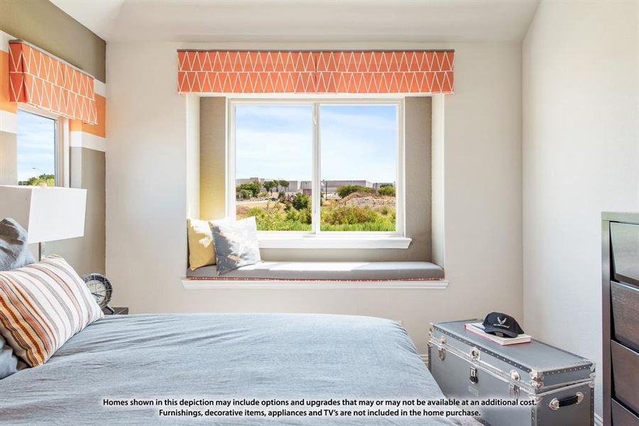 Furnished interior view inside a new home in Hunters Ridge, Crowley (Image 29). Furnished interior view inside a new home in Hunters Ridge, Crowley (Image 29).