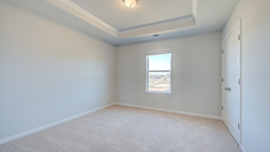 Furnished interior view inside a new home in Westwind Estates, Hampton (Image 22).