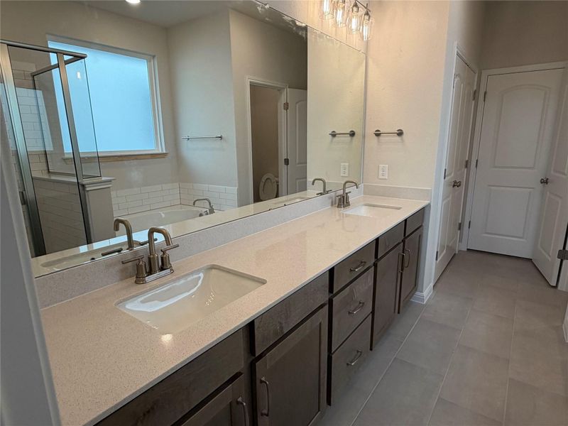 Furnished interior view inside a new home in Cannon Ranch, Dripping Springs (Image 7).