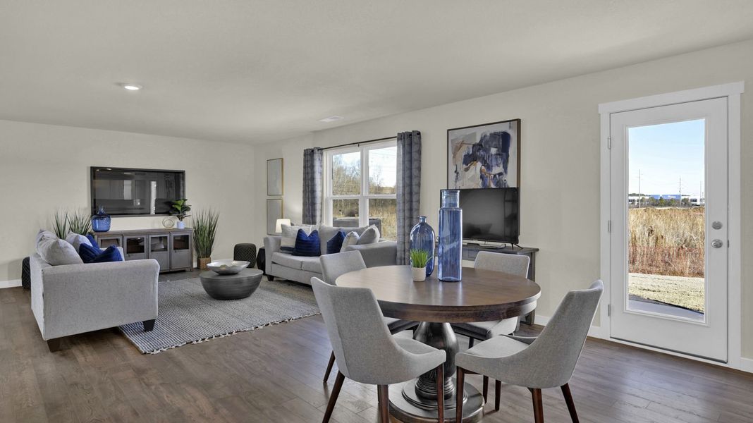 Furnished interior view inside a new home in Timber Creek, Rossville (Image 23).