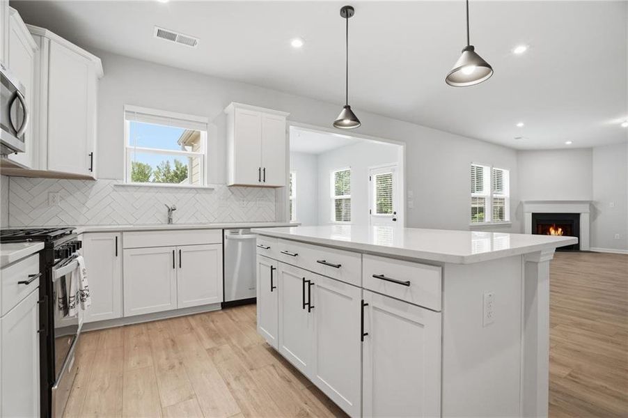 Furnished interior view inside a new home in Berkeley Mill, Cumming (Image 12).