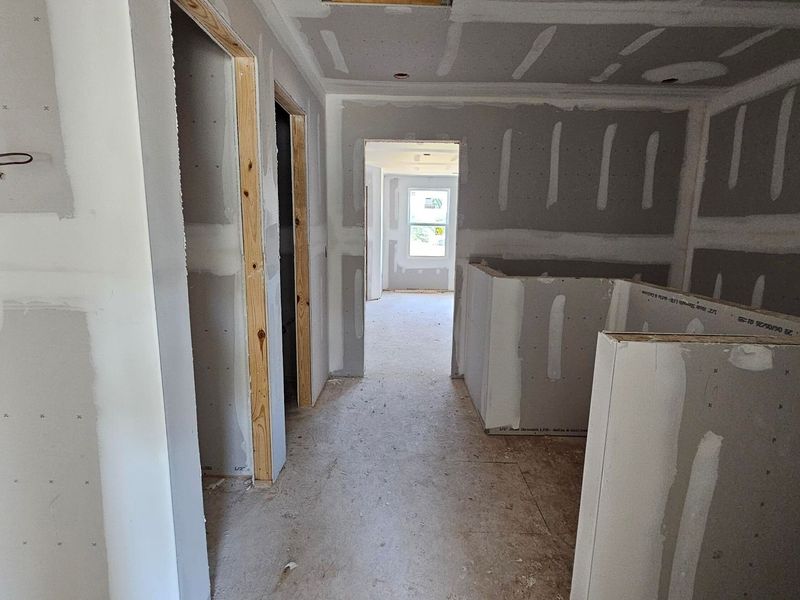 In-progress construction of a new home in Springvale, Fuquay Varina, NC (Image 53).