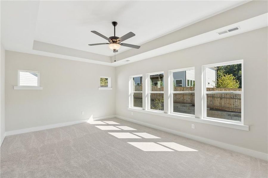 Spacious, unfurnished interior of a new home in Settingdown Farms, Cumming (Image 21).