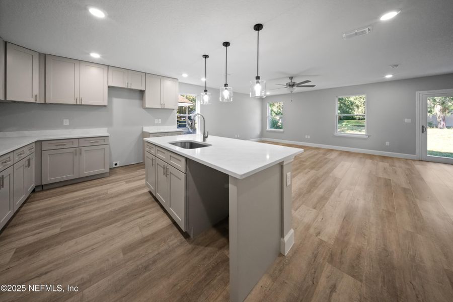 Furnished interior view inside a new home in , Jacksonville (Image 5).