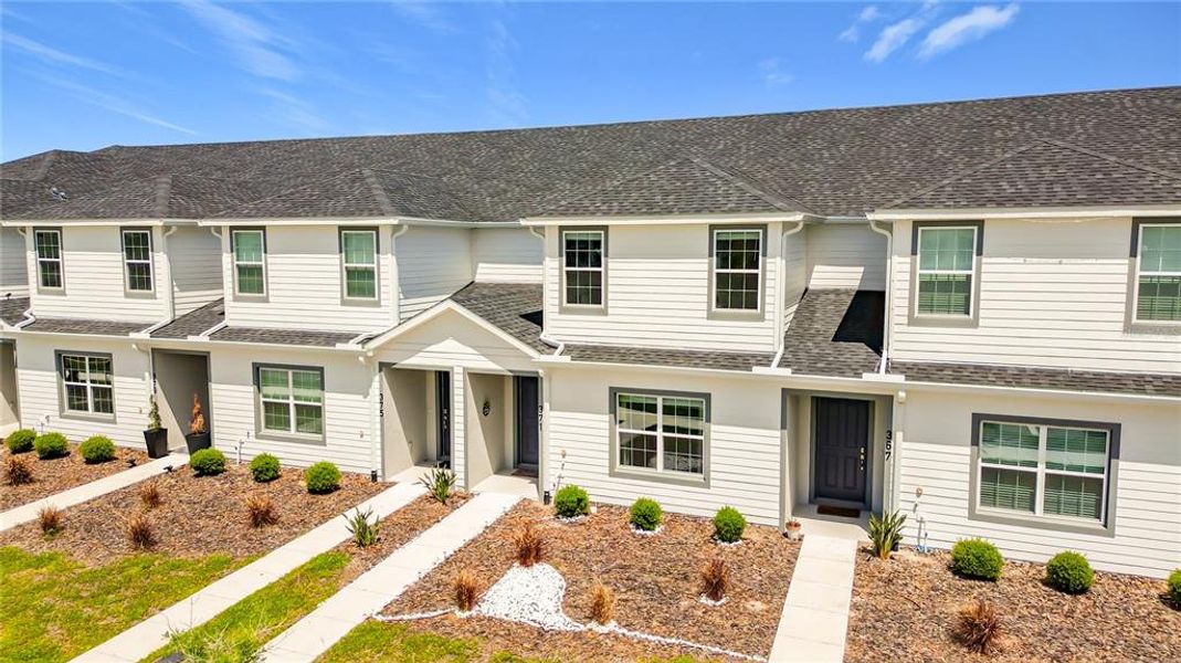 Front exterior of a new home in , St. Cloud, FL, highlighting curb appeal (Image 2). Front exterior of a new home in , St. Cloud, FL, highlighting curb appeal (Image 2).