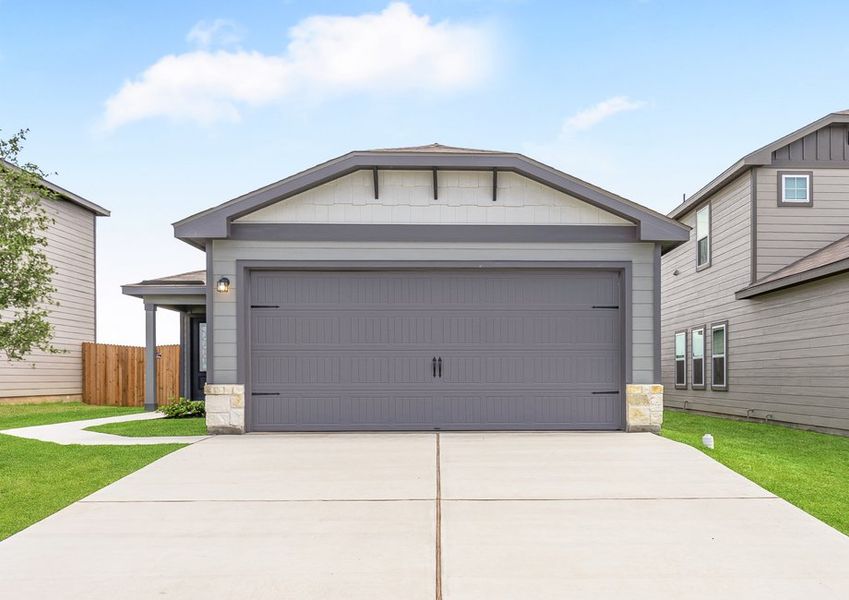 Exterior of the Chestnut with stone detail