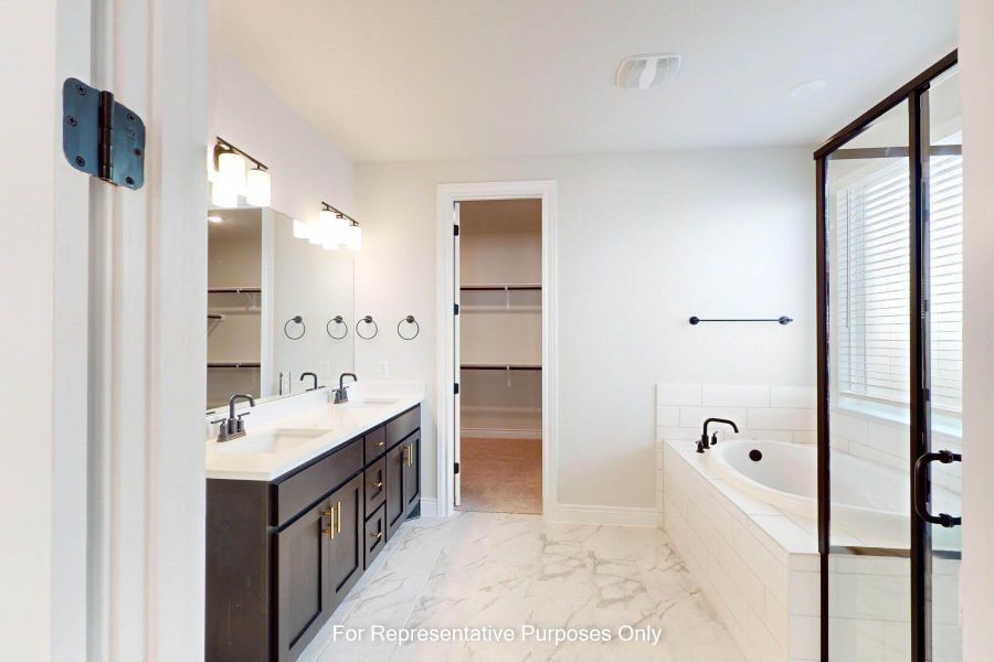 Furnished interior view inside a new home in Barksdale, Leander (Image 6). Furnished interior view inside a new home in Barksdale, Leander (Image 6).