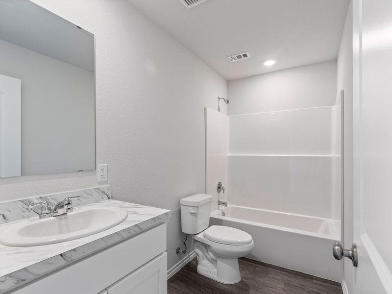 Furnished interior view inside a new home in Stoney Ridge, Hudson (Image 5).