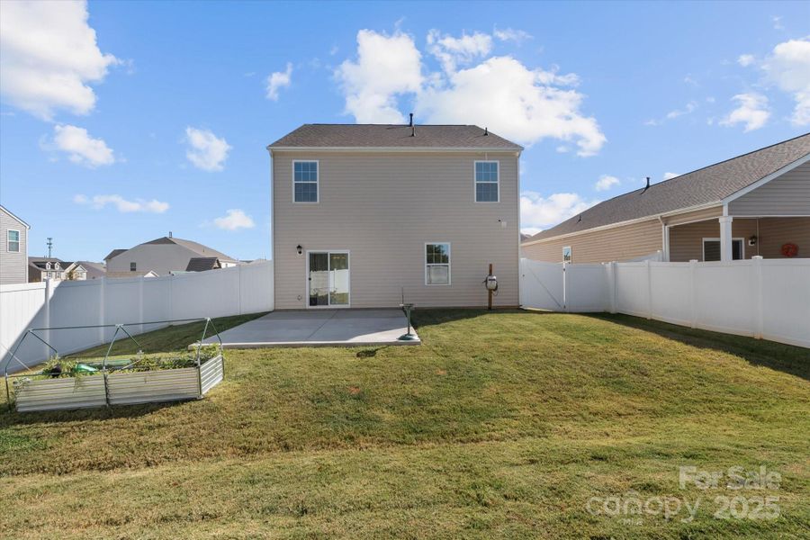 Exterior details and patio area of a home in Wallace Springs, Statesville (Image 18). Exterior details and patio area of a home in Wallace Springs, Statesville (Image 18).