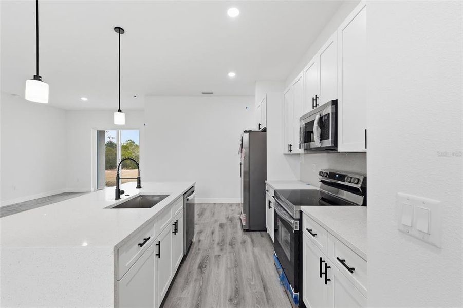 Furnished interior view inside a new home in , Ocala (Image 7).