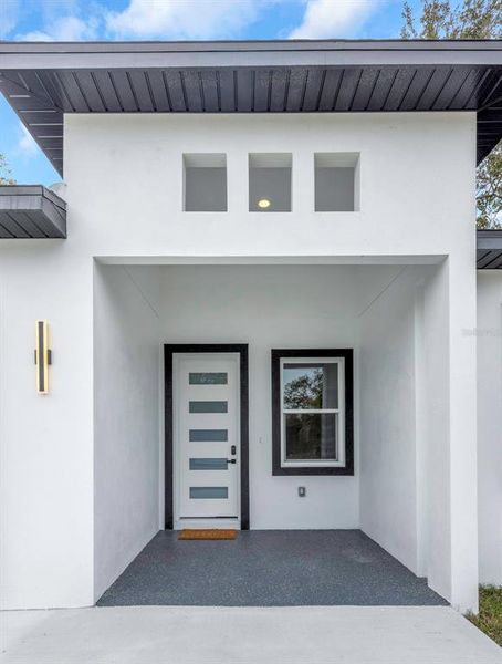 Exterior details and patio area of a home in , Dunedin (Image 27).