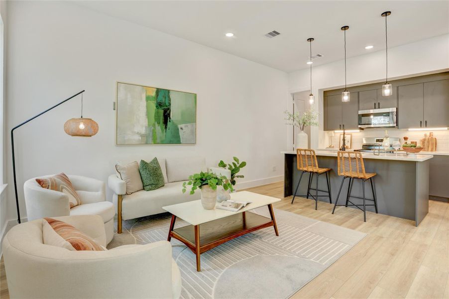 Welcome home! Relax and entertain in our favorite area of the home - the kitchen.