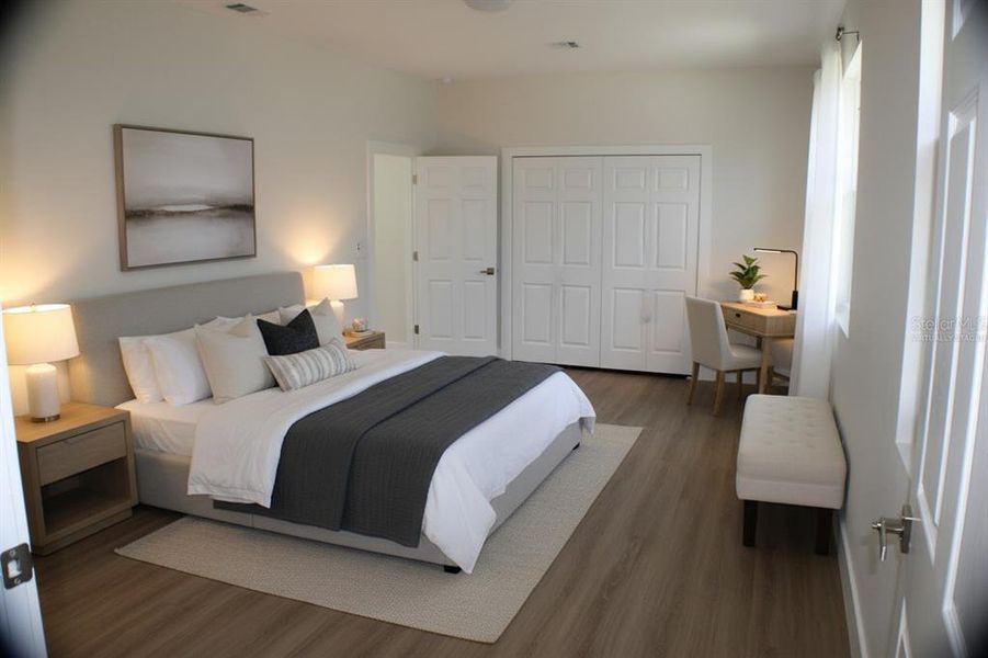 Furnished interior view inside a new home in , Tampa (Image 11).