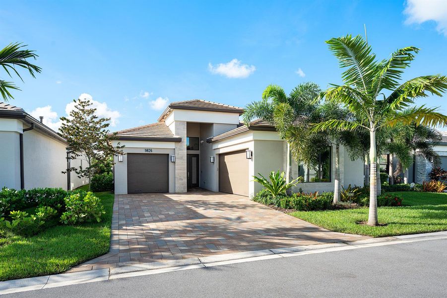 Lushly Landscaped Exterior