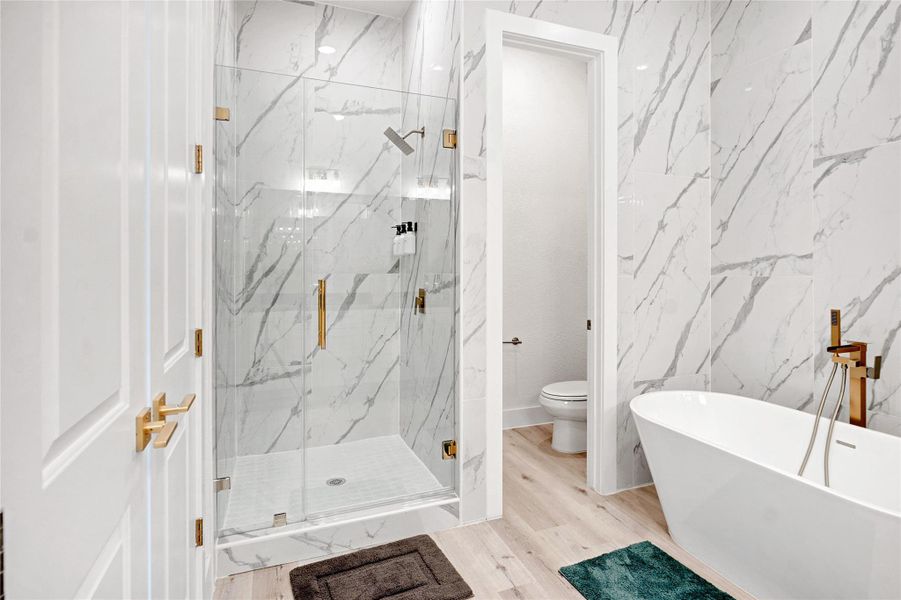 Furnished interior view inside a new home in , Houston (Image 18).