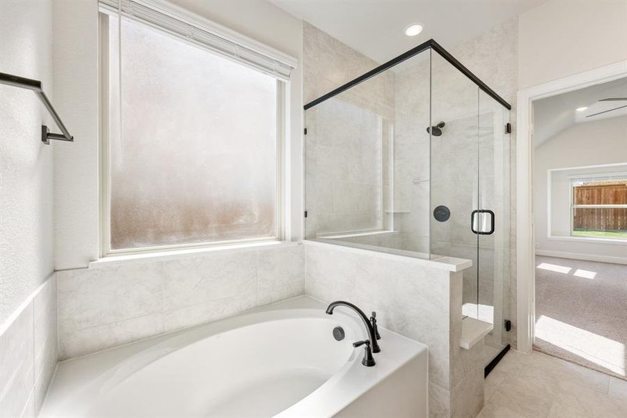 Furnished interior view inside a new home in Mockingbird Hills 60-65, Joshua (Image 16).