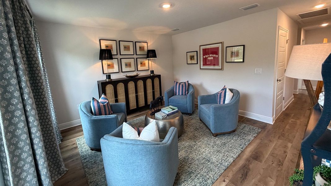 Furnished interior view inside a new home in Fallschase, Tallahassee (Image 20).