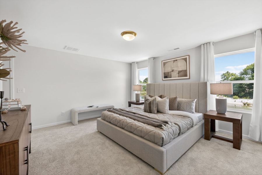 Furnished interior view inside a new home in Nathans Ridge, Lillington (Image 14).