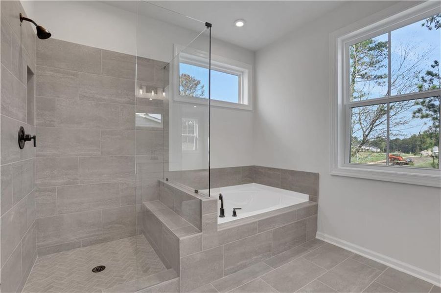 Furnished interior view inside a new home in Poppy at GreenHouse, Marietta (Image 5).