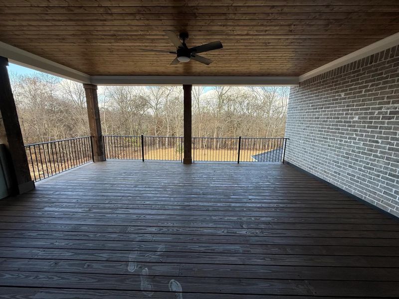 The Dresden D 2nd Story Covered Porch