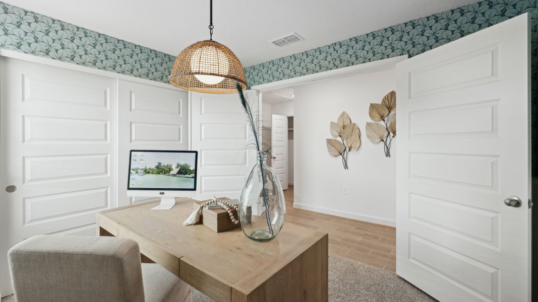 Furnished interior view inside a new home in Remington, Buckeye (Image 9).