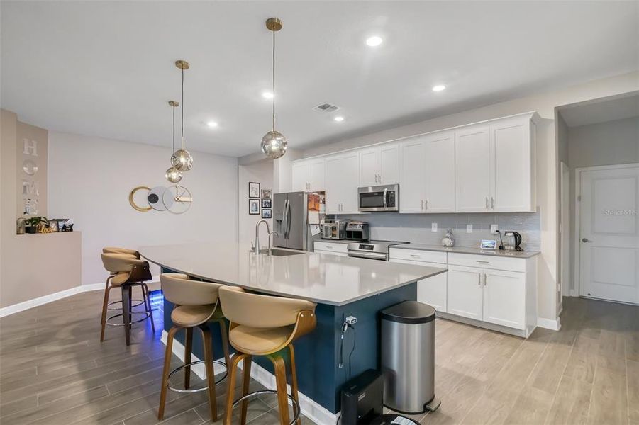 Furnished interior view inside a new home in Wellness Ridge: Chateau Collection, Clermont (Image 5).