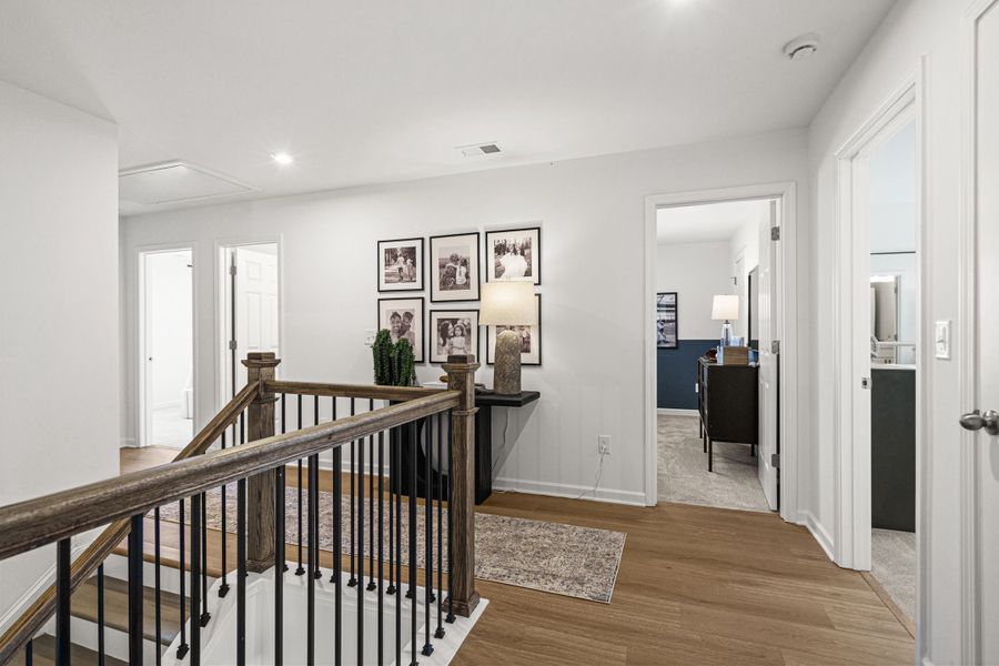 Representative furnished interior of a home built from the The Hickory A by Davidson Homes LLC in Wehunt Meadows, Hoschton (Image 18).