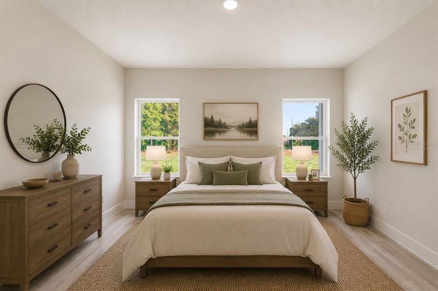 Furnished interior view inside a new home in , Citrus Springs (Image 13).