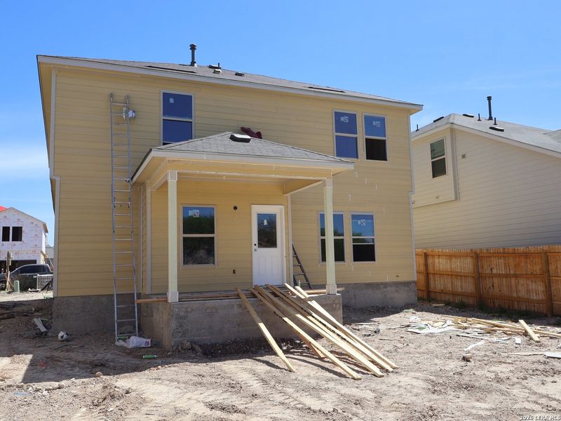 In-progress construction of a new home in Agave, San Antonio, TX (Image 24).