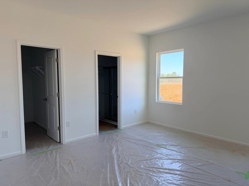 In-progress construction of a new home in Middleton Farms, Middlesex, NC (Image 22).