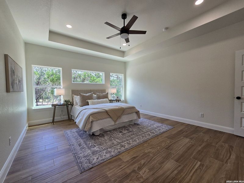 Furnished interior view inside a new home in , Canyon Lake (Image 18).