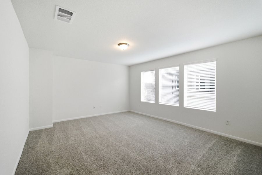 Spacious, unfurnished interior of a new home in Brooklands, Hutto (Image 43). Spacious, unfurnished interior of a new home in Brooklands, Hutto (Image 43).