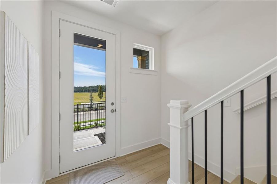 Spacious, unfurnished interior of a new home in Tribute, Hoschton (Image 21).