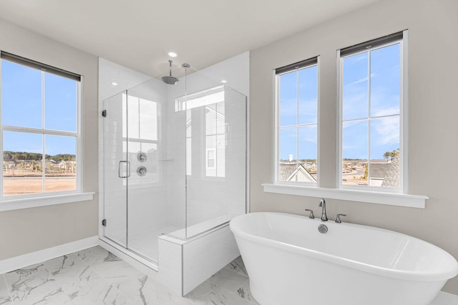 Furnished interior view inside a new home in Carnes Crossroads, Summerville (Image 8).