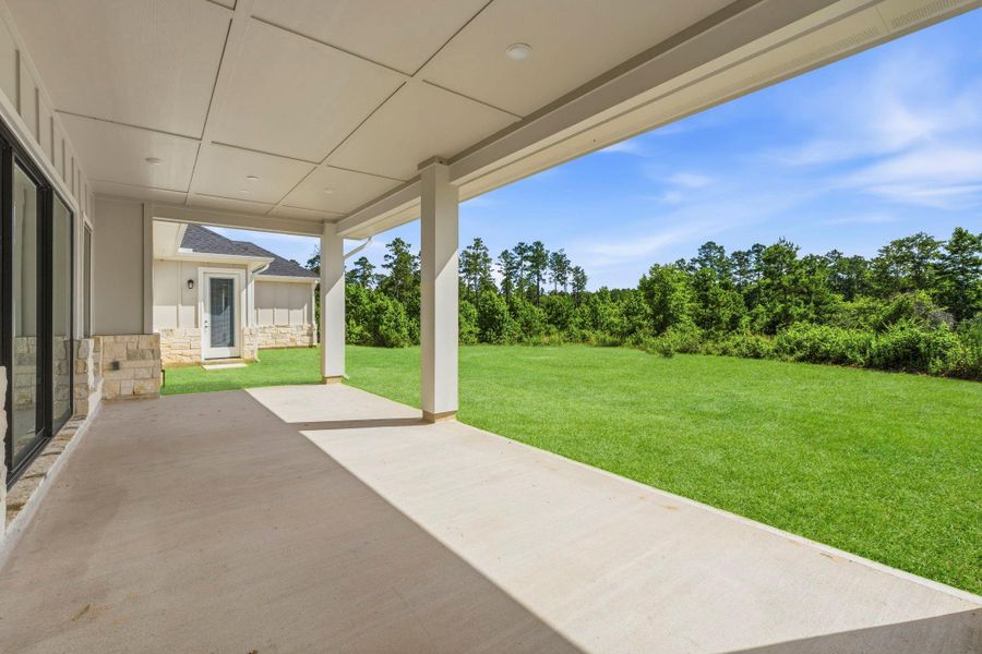Exterior details and patio area of a home in , Willis (Image 27). Exterior details and patio area of a home in , Willis (Image 27).