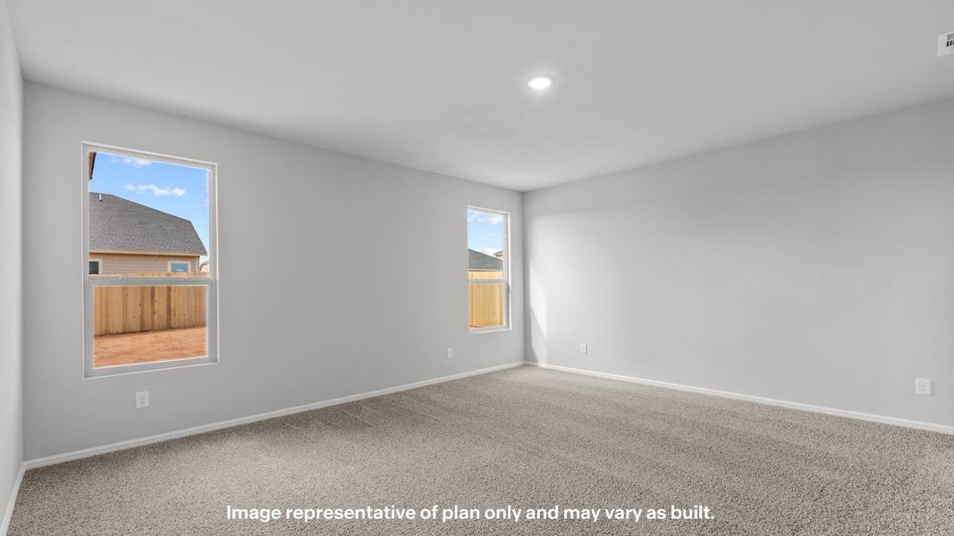 Spacious, unfurnished interior of a new home in Yukon Ridge, Odessa (Image 15).