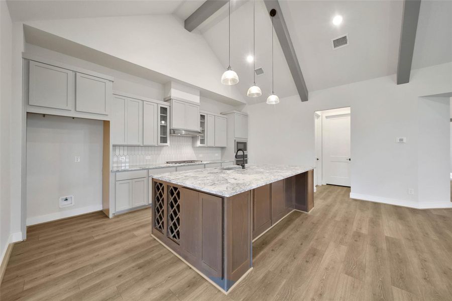 Furnished interior view inside a new home in , Rosharon (Image 8).
