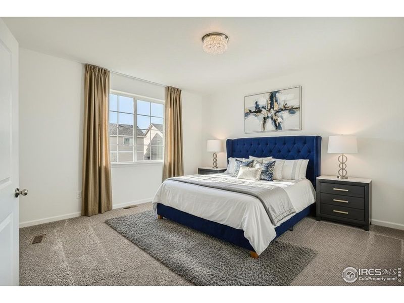 Furnished interior view inside a new home in Farmstead, Berthoud (Image 23).