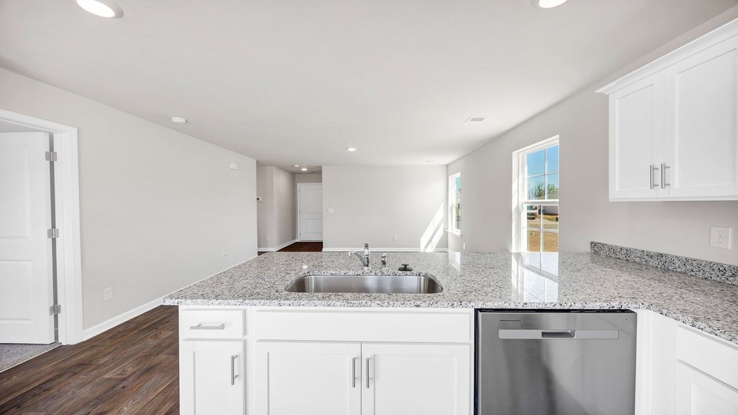 Furnished interior view inside a new home in The Park at Wilkinson, Orangeburg (Image 7).