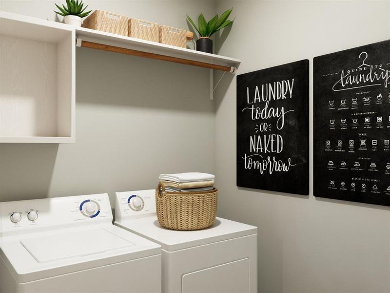 Photos are a representation of the floor plan. Options and interior selections will vary.